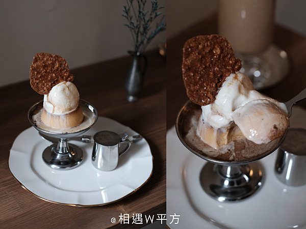 【台北美食】溫度 WEN DU 在信維市場吃唯美像畫的脆餅阿芙朵布丁 台北咖啡廳 沙丘二店 大安站美食 (7)