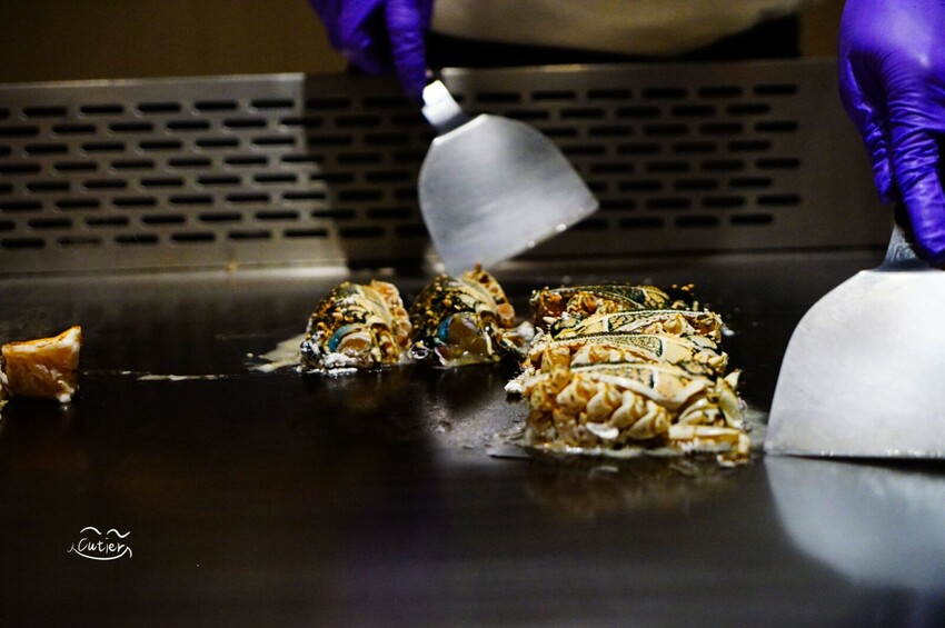 明水然・樂 無菜單鐵板燒 新竹美食 A5和牛現撈活龍蝦