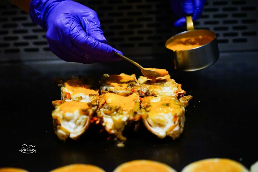 明水然・樂 無菜單鐵板燒 新竹美食 A5和牛現撈活龍蝦