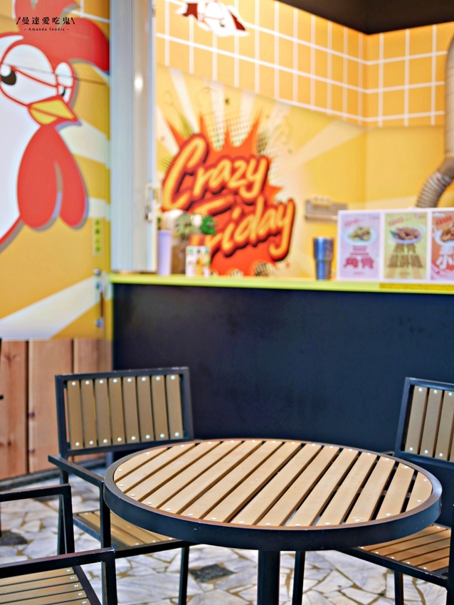 太涮嘴！現點現炸金黃酥脆香雞排大口咬『窺雞福來得 Crazy Friday(台南國賓店)』迷人三角骨、花生煉乳麻糬吃起來！台南美食｜台南鹽酥雞｜台南宵夜｜台南東區 - 曼達愛吃鬼