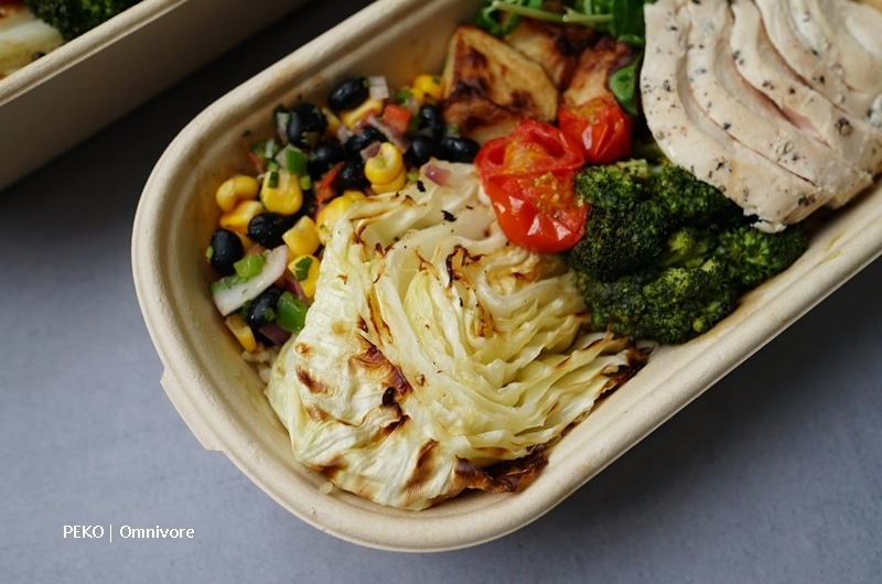 南京三民便當.南京三民外帶外送.Omnivore.雜食者.雜食者便當.民生社區餐盒.健康餐盒.小初芽.