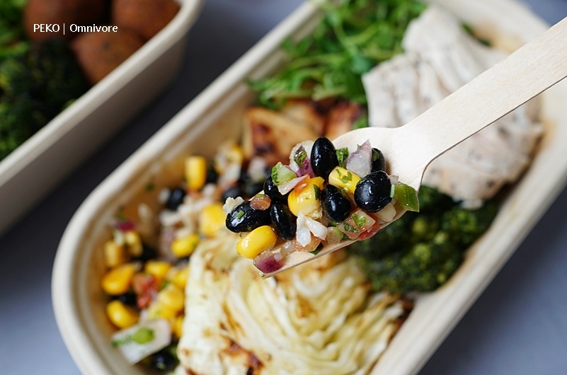 南京三民便當.南京三民外帶外送.Omnivore.雜食者.雜食者便當.民生社區餐盒.健康餐盒.小初芽.