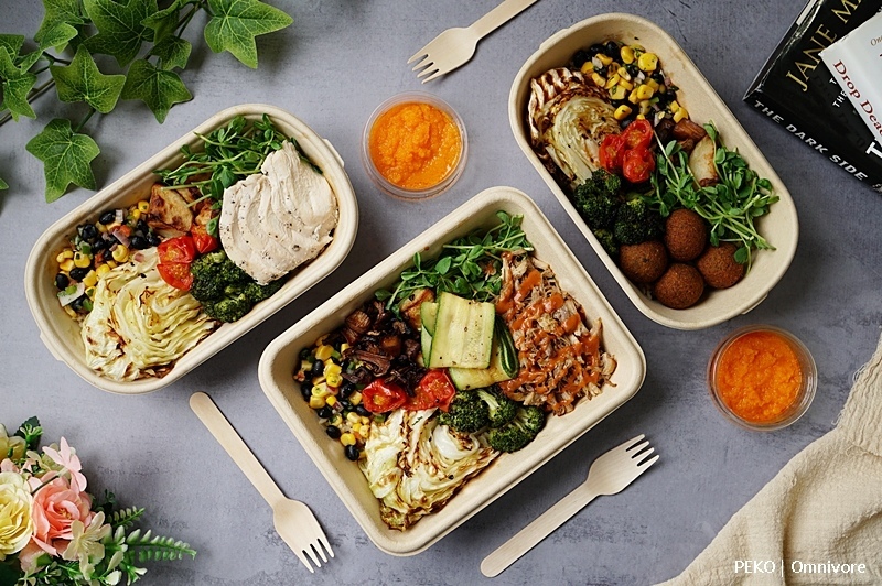 南京三民便當.南京三民外帶外送.Omnivore.雜食者.雜食者便當.民生社區餐盒.健康餐盒.小初芽.