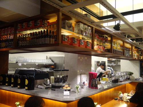 米朗琪吃鬆餅喝咖啡~~