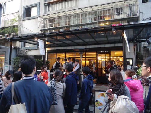 米朗琪吃鬆餅喝咖啡~~