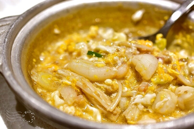 漢來海港敦化店:XO醬干貝蟹肉煲