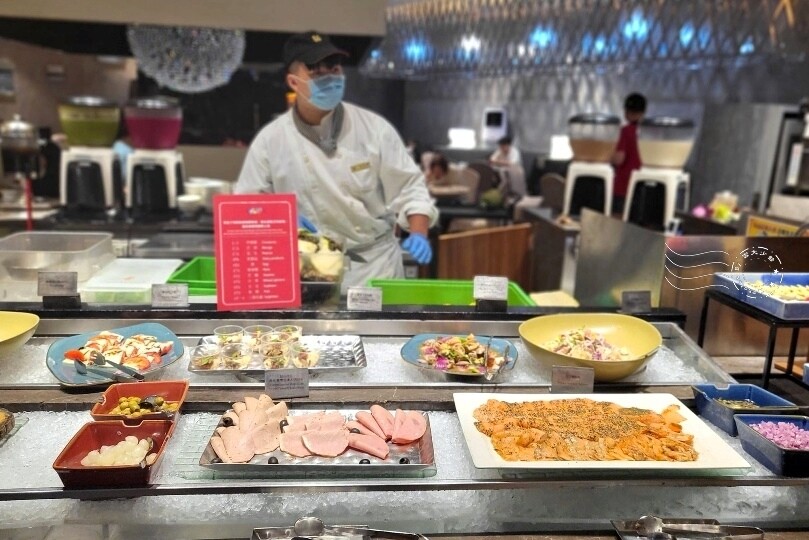 漢來海港敦化店:開胃菜區