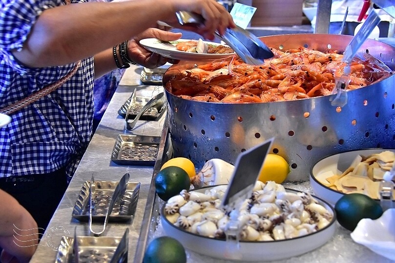 漢來海港敦化店:海鮮區