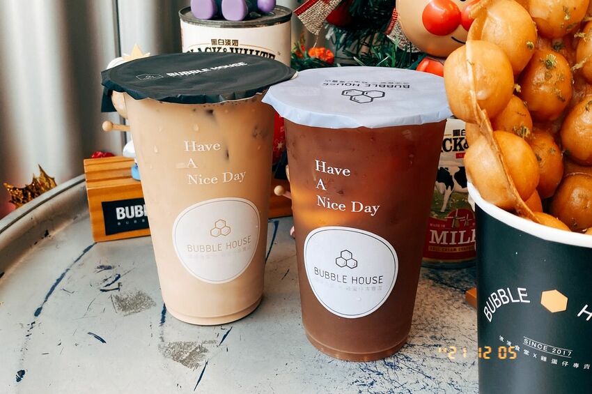 [台中北區] BUBBLE HOUSE波波食堂x雞蛋仔專賣店 ｜Dyson吹出外脆內Ｑ口感｜想吃什麼料自由配｜內附菜單