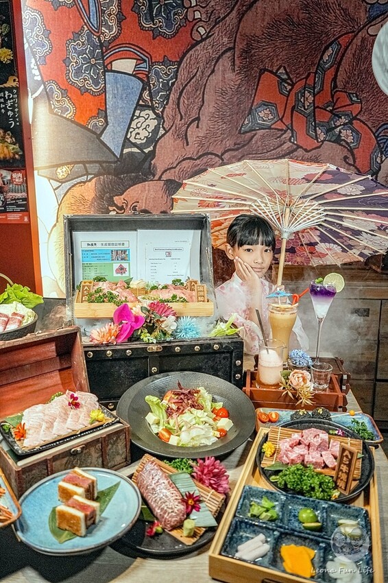 台中燒肉推薦|山鯨燒肉漢口店-仙氣飄飄和牛寶箱,頂級肉品、免