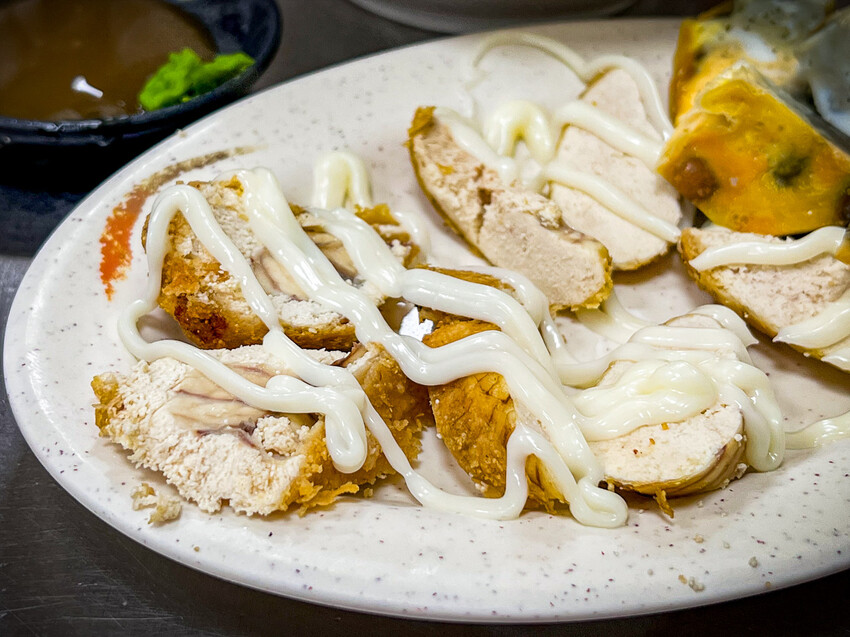 台南市中西區禿頭老爹鮑魚海產粥|深夜限定!店名很有趣的現煮海產粥老店