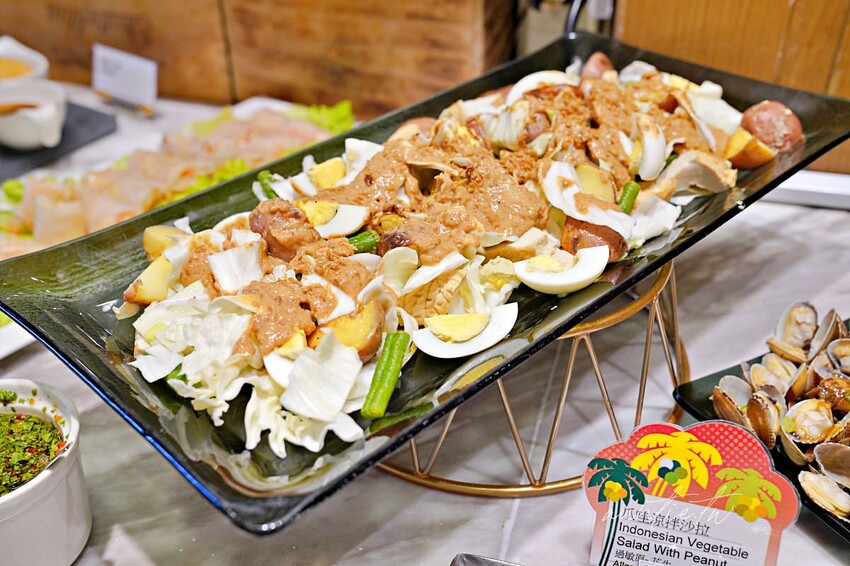 【台北】南港|敘日全日餐廳,東南亞美食節,生食級干貝、霸王甘蔗蝦,啤酒喝到飽,台北六福萬怡酒店自助餐