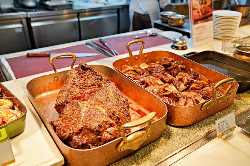 【台北】南港|敘日全日餐廳,東南亞美食節,生食級干貝、霸王甘蔗蝦,啤酒喝到飽,台北六福萬怡酒店自助餐