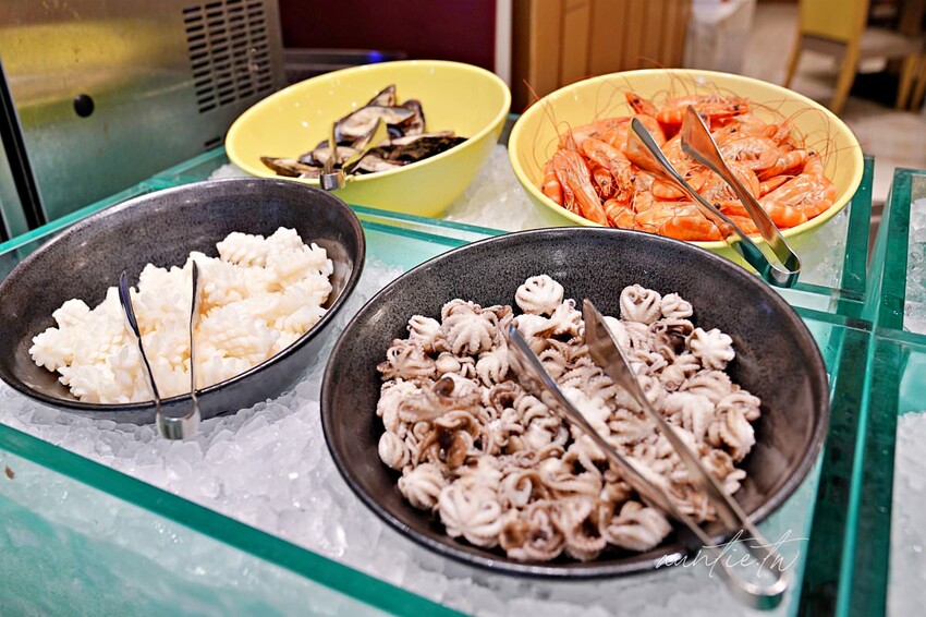 【台北】南港|敘日全日餐廳,東南亞美食節,生食級干貝、霸王甘蔗蝦,啤酒喝到飽,台北六福萬怡酒店自助餐