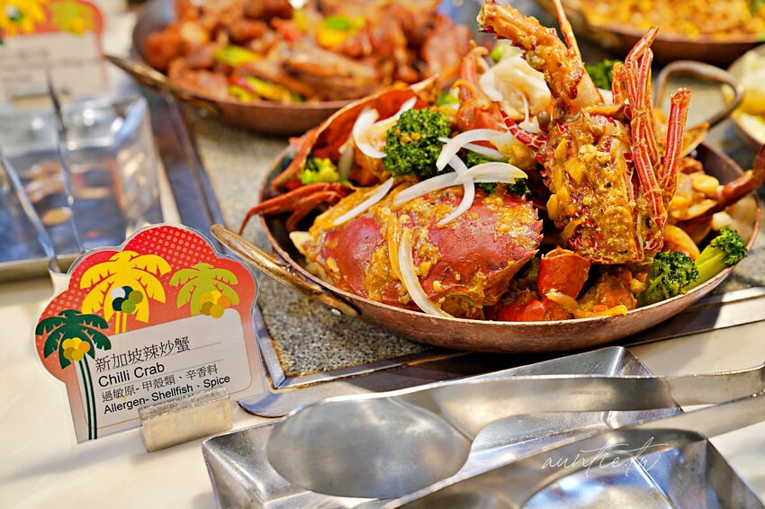 【台北】南港|敘日全日餐廳,東南亞美食節,生食級干貝、霸王甘蔗蝦,啤酒喝到飽,台北六福萬怡酒店自助餐