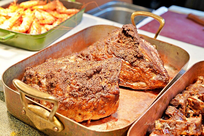 【台北】南港|敘日全日餐廳,東南亞美食節,生食級干貝、霸王甘蔗蝦,啤酒喝到飽,台北六福萬怡酒店自助餐