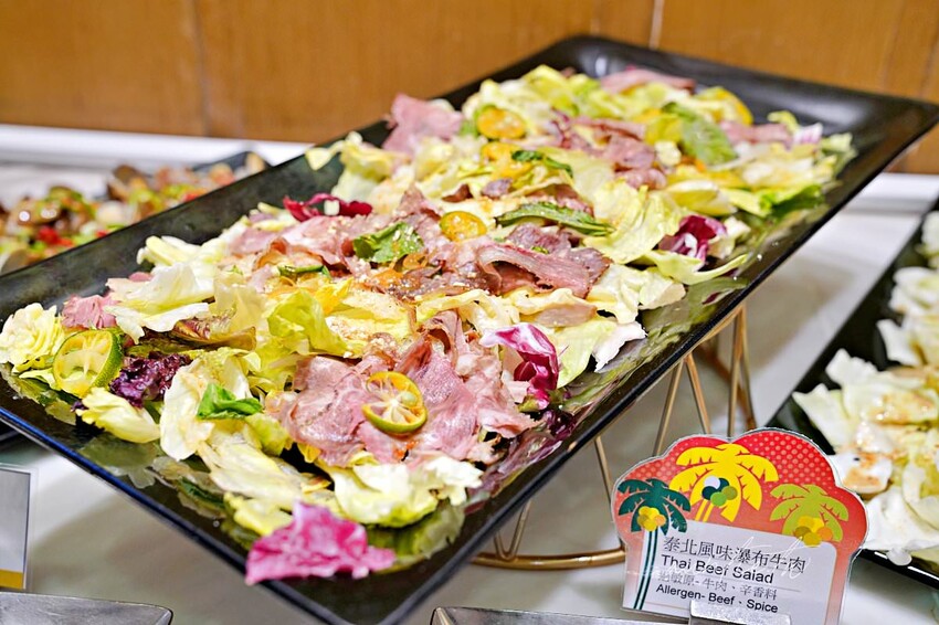 【台北】南港|敘日全日餐廳,東南亞美食節,生食級干貝、霸王甘蔗蝦,啤酒喝到飽,台北六福萬怡酒店自助餐