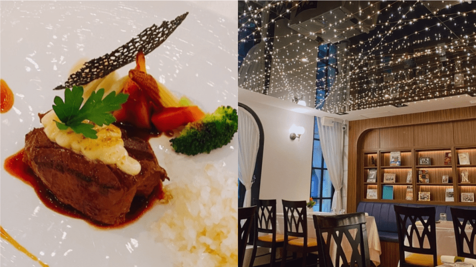 超多元自助吧&濕式熟成翼板牛！主餐還沒來就吃好飽！米塔炙燒牛排專門店-夢時代 - 林非帶你飛