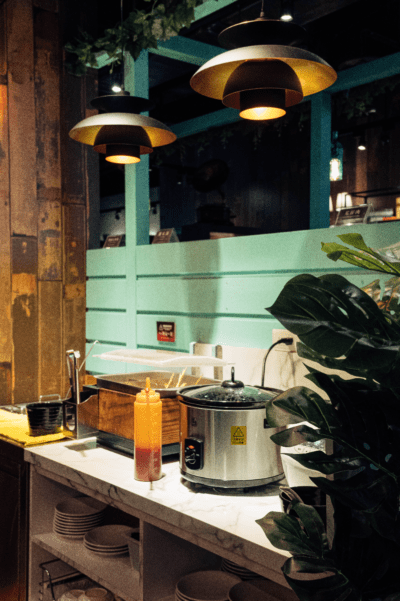 超多元自助吧&濕式熟成翼板牛！主餐還沒來就吃好飽！米塔炙燒牛排專門店-夢時代 - 林非帶你飛