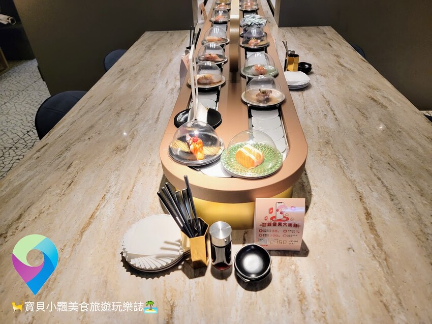 [食]台北 營業至清晨三點 迴轉壽司餐酒館 樂鮮 Sushi bar