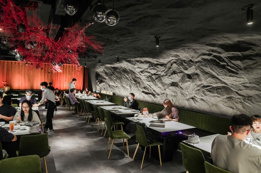 【台中西屯│美食】燒肉風間 Kazama | 老虎城店。洞穴風燒肉空間,和牛套餐大口吃燒肉,附餐選擇多又美味 @Jason's Life