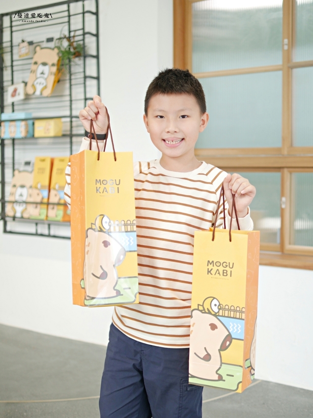 太療癒!萌翻天的水豚店長上工啦『MOGU KABI 豆塔專賣店』繽紛水果塔、酥香夏威夷豆塔吃起來!成大美食|台南伴手禮|台南景點|台南東區 - 曼達愛吃鬼