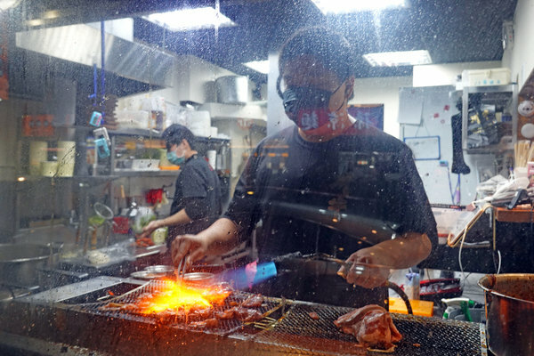 新店燒肉丼飯推薦-川牛木石亭新店中正店，大份量熟食蓋飯 (7).jpg