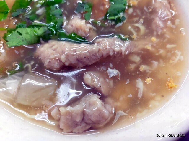 (北投美食)「中央現做赤肉羹」(Pork meat soup store, Taipei, Taiwan, SJKen, Jan 8, 2022)