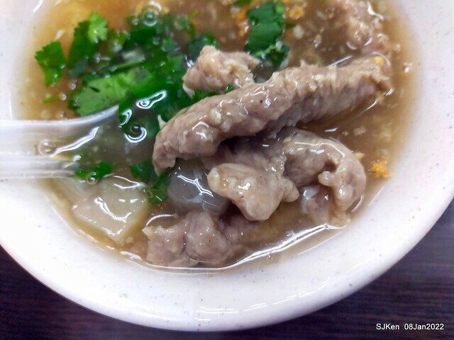 (北投美食)「中央現做赤肉羹」(Pork meat soup store, Taipei, Taiwan, SJKen, Jan 8, 2022)