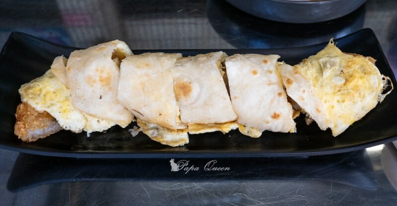 台中南屯｜早餐　早蔬早午餐～透早就有南洋風味鐵板麵／超大漢堡可以享用是一件美好的事啊！