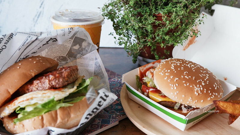 台中南屯｜早餐　早蔬早午餐～透早就有南洋風味鐵板麵／超大漢堡可以享用是一件美好的事啊！