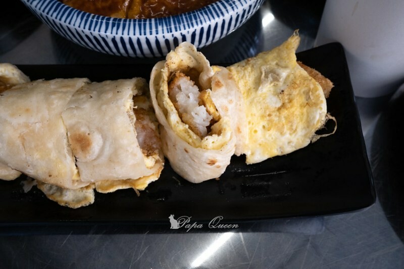 台中南屯｜早餐　早蔬早午餐～透早就有南洋風味鐵板麵／超大漢堡可以享用是一件美好的事啊！