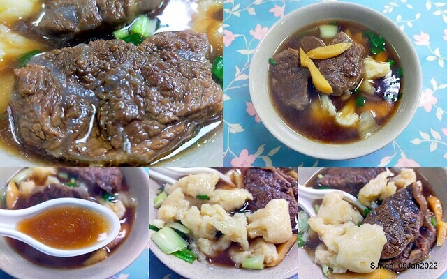 「萬媽媽麵攤」 (Chinese Gnocchi & Luwei store), Taipei, Taiwan, Jan 9, 2022.