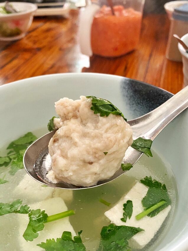 [南投水里] 70年老店 謝家肉圓｜南投必吃美食！銅板價超彿心｜超大顆純手工貢丸湯竟然只要10元！內附菜單