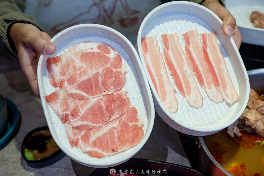不到千元就有六款和牛吃到飽的麻辣火鍋竟然還有超好吃的大骨｜布雷克出走旅行視界