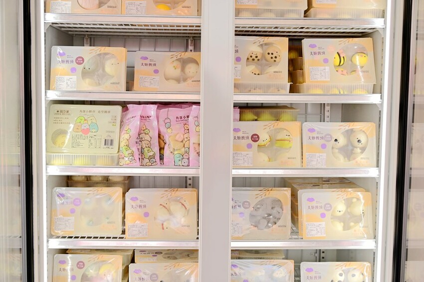 台中秋紅谷早午餐健康可愛饅頭 少女心萌翻角落小夥伴造型饅頭 好吃還能買回家/美姬饅頭