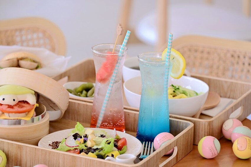 台中秋紅谷早午餐健康可愛饅頭 少女心萌翻角落小夥伴造型饅頭 好吃還能買回家/美姬饅頭