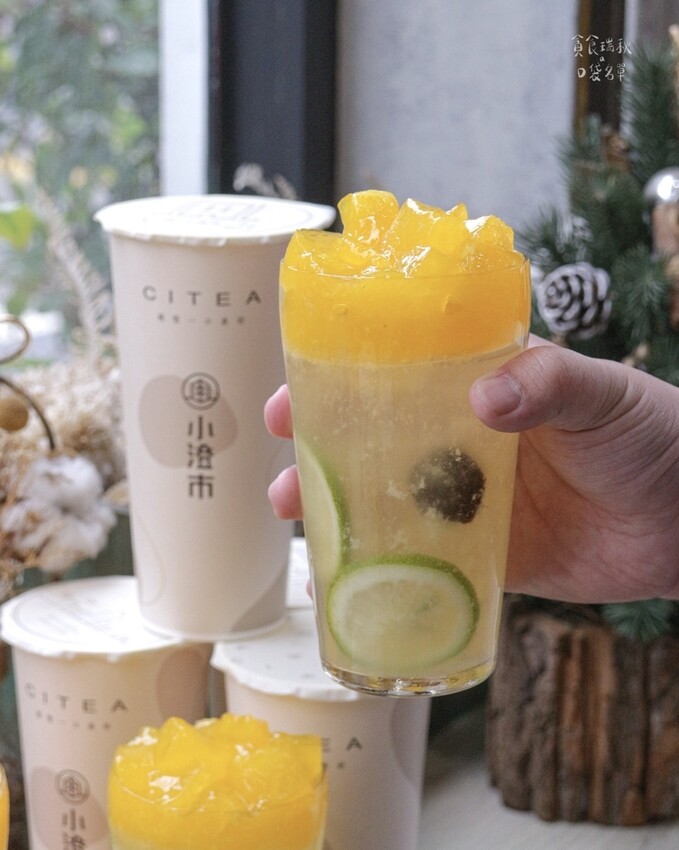 台中西區|把新鮮柳橙變成Q彈澄凍!今夏不能錯過的台中特色飲料