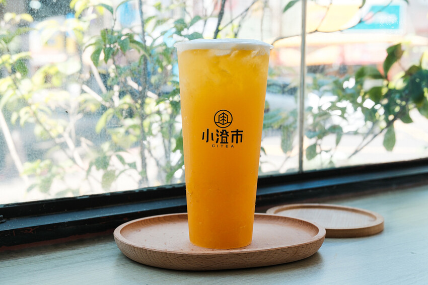 台中西區|把新鮮柳橙變成Q彈澄凍!今夏不能錯過的台中特色飲料