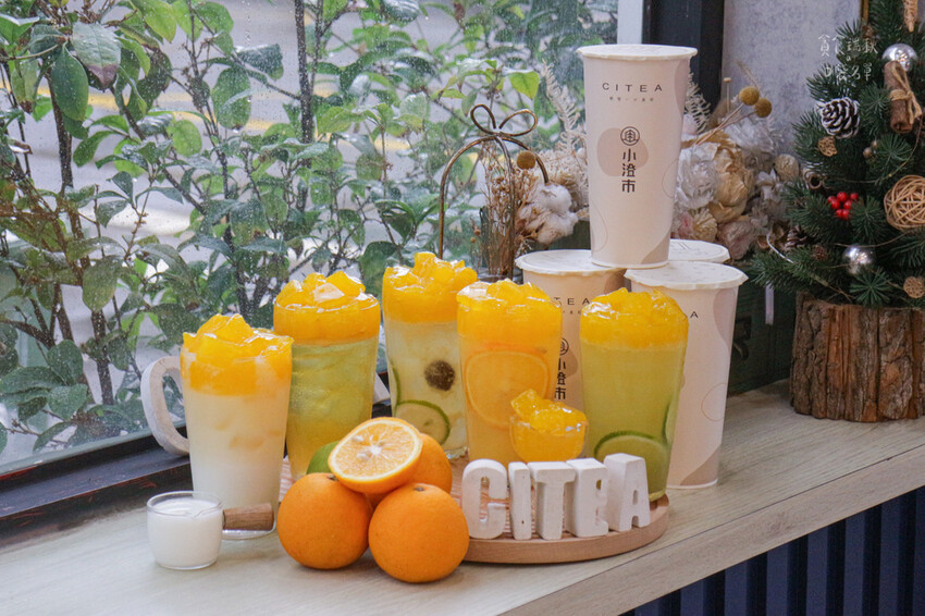 台中西區|把新鮮柳橙變成Q彈澄凍!今夏不能錯過的台中特色飲料