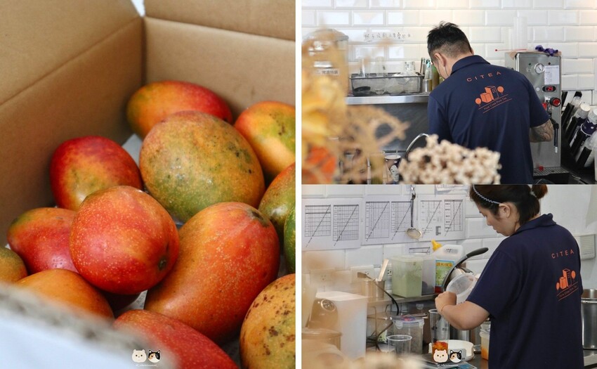 台中西區飲料|小澄市CITEA．夏日芒果季開跑，三款經典芒果飲品再度回歸!!