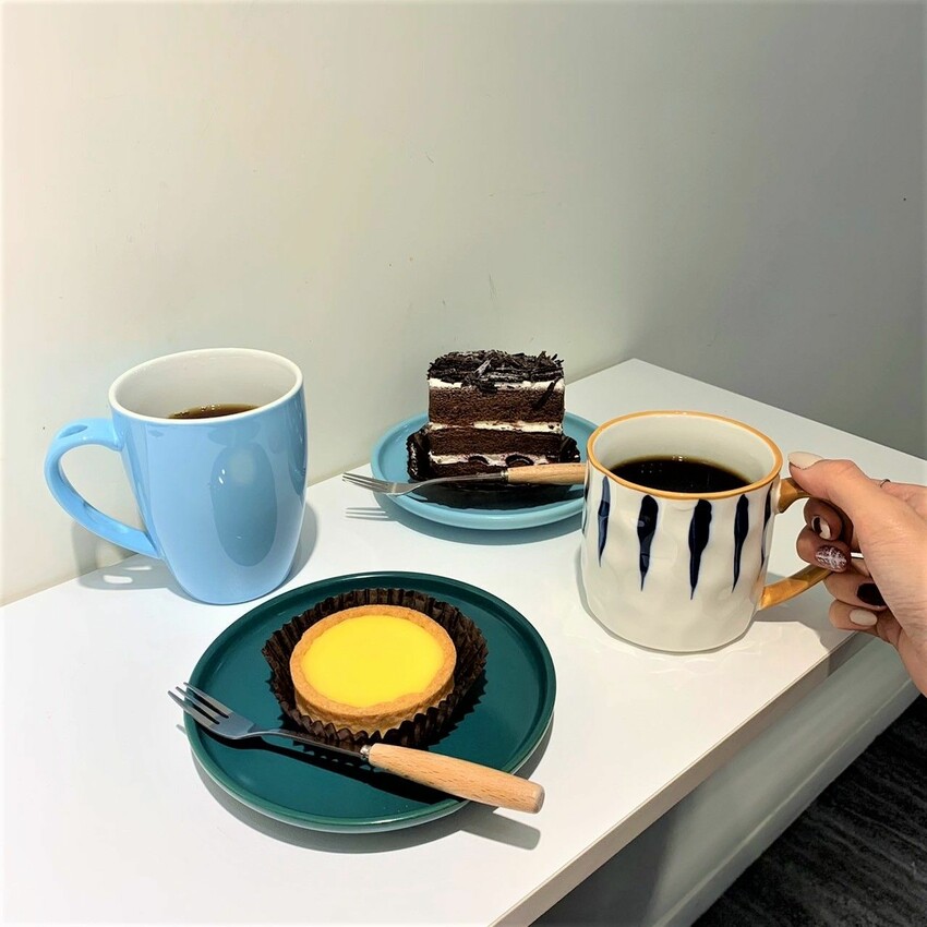 內湖咖啡廳|空中補給雲端咖啡館 老闆幫你精選咖啡配蛋糕 超好吃檸檬塔酸甜剛剛好!