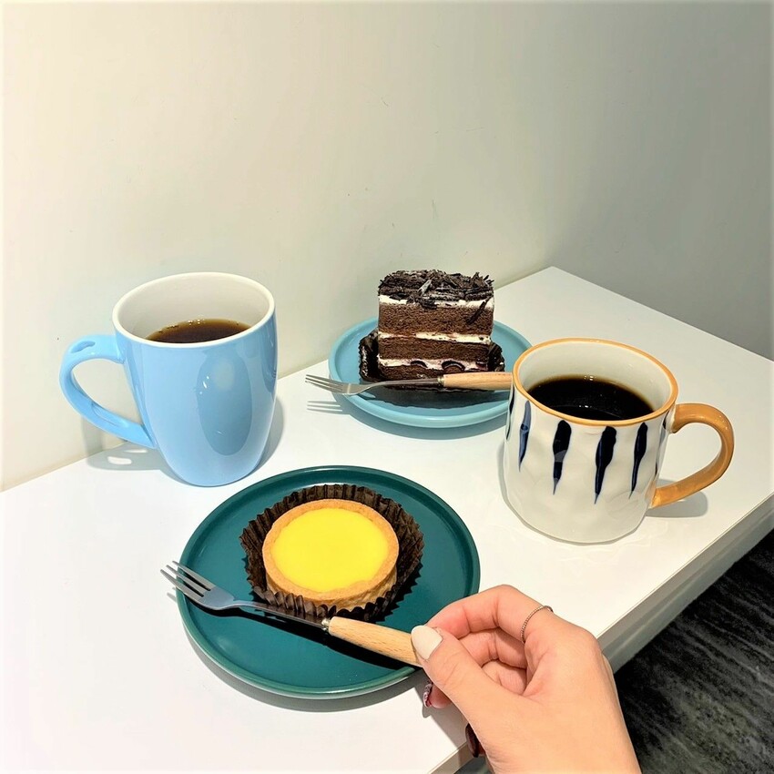 內湖咖啡廳|空中補給雲端咖啡館 老闆幫你精選咖啡配蛋糕 超好吃檸檬塔酸甜剛剛好!