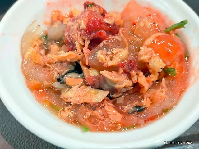 「川業艋舺新竹肉圓」(Fried pork meat ball, dry noodle &seafood soup store), Taipei, Taiwan, SJKen, Dec 17, 2021.