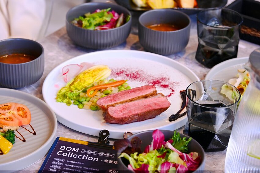 台中逢甲新開幕好美玻璃屋餐廳/巧克力辣醬烤雞 焦糖紅茶巴斯克好吃 約會餐廳推薦_Bocca Bom Bistro