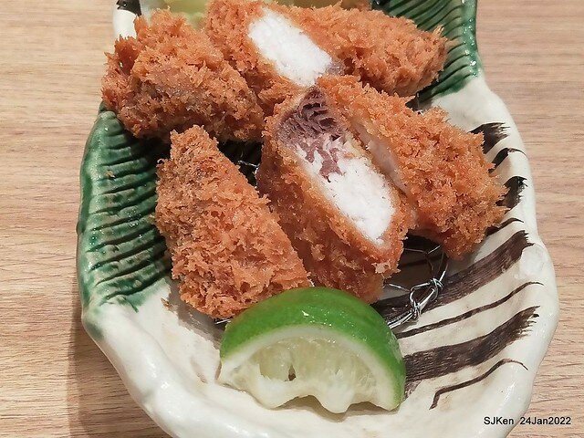 「靜岡勝政日式豬排南港環球店」(Katsumasa Japanese Pork & fish chop store), Taipei, Taiwan, SJKen, Jan 24, 2022.)
