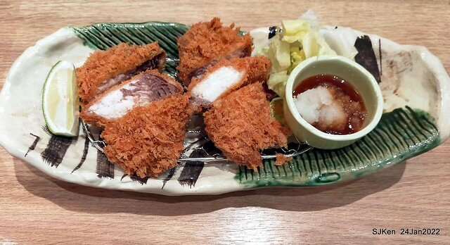 「靜岡勝政日式豬排南港環球店」(Katsumasa Japanese Pork & fish chop store), Taipei, Taiwan, SJKen, Jan 24, 2022.)