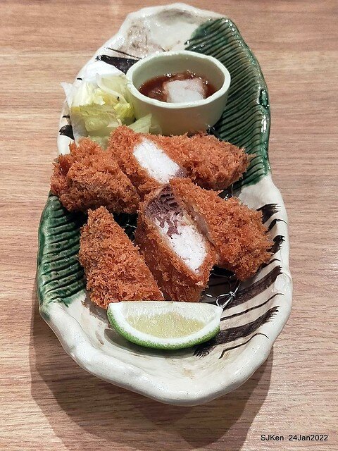 「靜岡勝政日式豬排南港環球店」(Katsumasa Japanese Pork & fish chop store), Taipei, Taiwan, SJKen, Jan 24, 2022.)