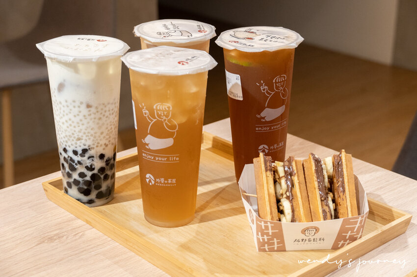 外婆的茶屋木柵店｜飽滿內餡今川燒下午茶新選擇