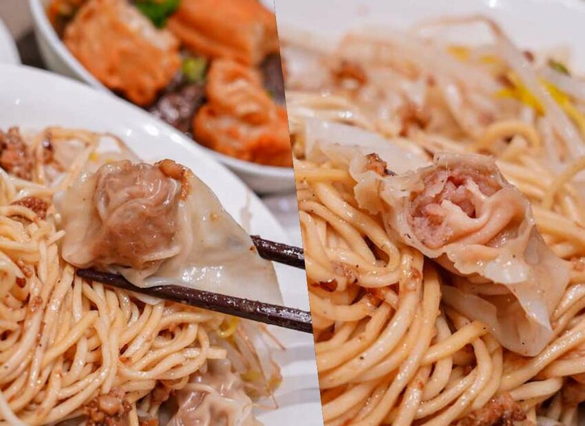 大里人私藏麵店！傳承太平市場30年「古早味餛飩麵」，手包溫體豬餛飩、銅板價豬油拌飯，搭配自製辣醬更涮嘴！- 艾薇覓食趣